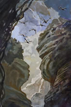 The Bout [Herackes Wrestles Antaeus] by T.Mallon - Pillars of Heracles