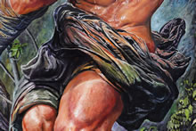 The Bout [Herackes Wrestles Antaeus] by T.Mallon